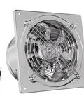 6 Inch Exhaust Fan That Rocks For Kitchen Attic Shop Garage With Damper 308 CFM At 38W Power Cord Included Wall Mount Vent