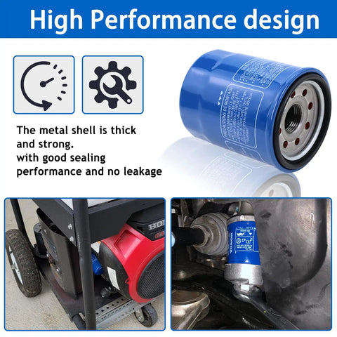Top-Notch Aftermarket Oil Filter Replacement 5-Pack for Honda Accord CR-V Civic Odyssey Pilot 1983 to 2022 Models in use