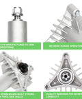 42 Inch Deck Rebuild Kit Fits Mower Models LT1000 LT2000 DLT3000 DYT4000 DIY Friendly Decks Includes Spindles 130794 Blades