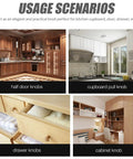 Tea Color Wood Cabinet Handles 96mm Hole Spacing Drawer Pulls For DIY Friendly Furniture Upgrades Rustic Wooden Door Knobs in kitchen and living room use