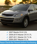 2007-2015 Mazda CX-9 vehicle compatibility for Plug And Play Keyless Ignition Push Button Knob Switch Kit upgrade.