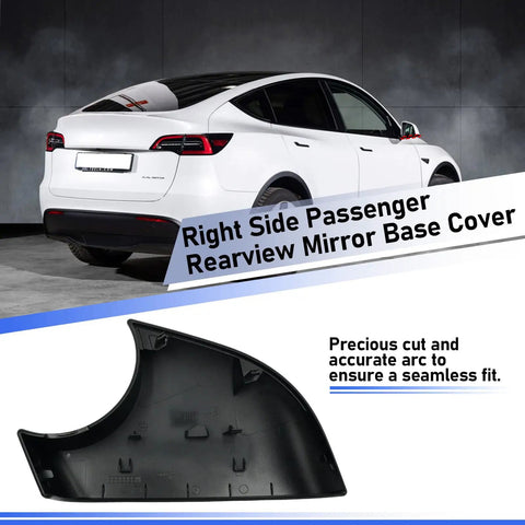 Tesla Model Y Mirror Bottom Cover Replacement Right Passenger Side For 2018 To 2025 Must Have Upgrade Easy Install