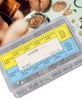 All In One Watch Case Gasket Kit With 200 Gaskets And 40 Screws for 2824 2836 284 Movements Casing Clamp Adapter watch repair supplies