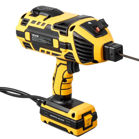 Portable Handheld ARC Welder 20 To 120 Amp With 5 Level Current Adjustment And IGBT Inverter 110V Stick Welder side view
