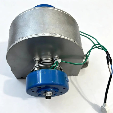 2000W Portable Hydroelectric Power Generator With 110V To 220V Output Aluminum Alloy Water Turbine close-up