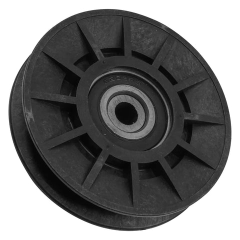 Heavy Duty Replacement Drive V-Idler Pulley For Husqvarna GTH26V48 LS GTH2648 GTH2654 GTH27V52 GTH2752 Mower black rubber part