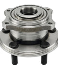Front view of Rear Wheel Bearing And Hub Assembly For 2015 To 2023 Charger Challenger And Chrysler 300 Rear Five Lug One Piece Replacement