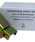 Knife Sharpening Angle Guide For 1x30 Belt Sanders Lets You Sharpen As The Belt Moves Away From The Blade Zinc Coated