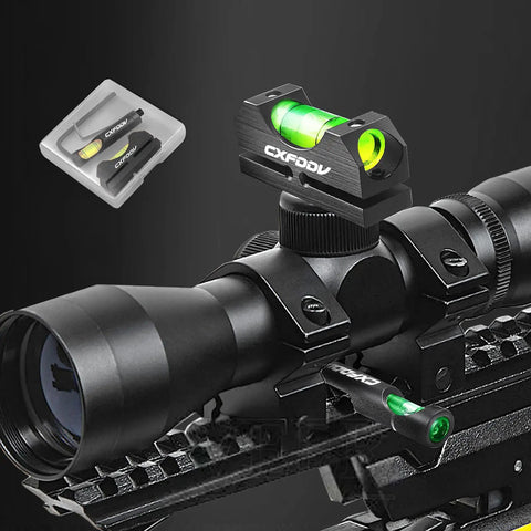 Scope Leveling Kit For Rifles With Magnetic Universal Mount High Precision Bubble Level on rifle scope