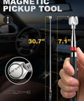 Two Pack Pickup Tool Set With 25 Lb Telescoping Magnet Grabber Pocket Clip And 24 Inch Flexible Claw Reacher For Multipurpose Picking Up Anti Rust Zinc Coating extended tool