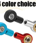 10 Pack M2.5 Tie Rod End Ball Joint Aluminum Ball Head Holder in 4 colors for RC models