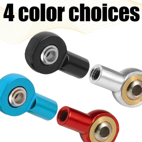 10 Pack M2.5 Tie Rod End Ball Joint Aluminum Ball Head Holder in 4 colors for RC models