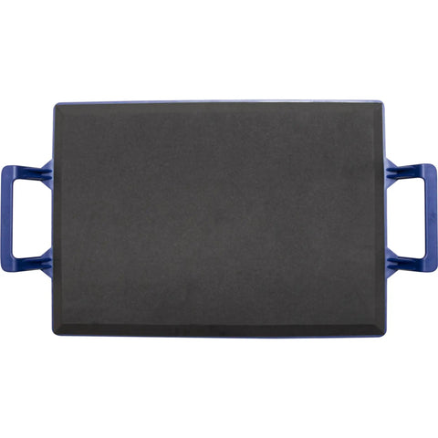 Foam Concrete Kneeler Board With Extra Large Handles, Hard Bottom Padded Knee Pad For Concrete Finishing, top view