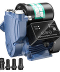 1.5HP Water Pressure Booster Pump With Digital Pressure Display 110V Stainless Steel Auto Start Stop System for Home Garden
