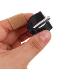 Close-up of Ten Pack C Clamp Locking Clips For Walking Sticks And Crutches Replacement Pins Heavy Duty ABS Steel
