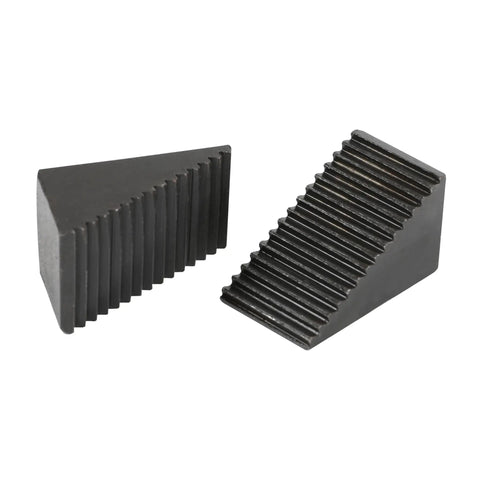 Serrated end clamps from 58 Piece Hold Down Clamp Set For Milling Machines With Three Quarters Inch Slot And Five Eighths Inch Eleven Thread Studs