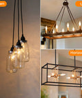 Retro Style Incandescent B10 Light Bulbs 40W 380 Lumens Clear Dimmable E12 Edison Candle Bulbs For Chandeliers And Ceiling Fans
