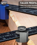 Tall Stair Gauges For Framing Square Set, Non Slip Framing Jig For Easier And Faster Stair Layout on framing square in use