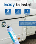 RV Water Filter System 2 Pack For Drinking Water And Outdoor Use Do It All Fit With Camper Marine Boat Hose Car Wash Garden