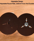 Heavy Duty Steel Wire Spool Rack Organizer with adjustable design for 4 6 8 reels, shown with round hole features.