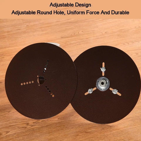 Heavy Duty Steel Wire Spool Rack Organizer with adjustable design for 4 6 8 reels, shown with round hole features.