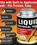 Liquid Electrical Tape Quick Drying Insulating Glue Black Waterproof Wire Sealant For Electrical Connections, can view.