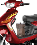 Heavy Duty Outdoor Ev Charger Socket Case Weatherproof Plug Protector built tough attached to red electric scooter for simple installation.