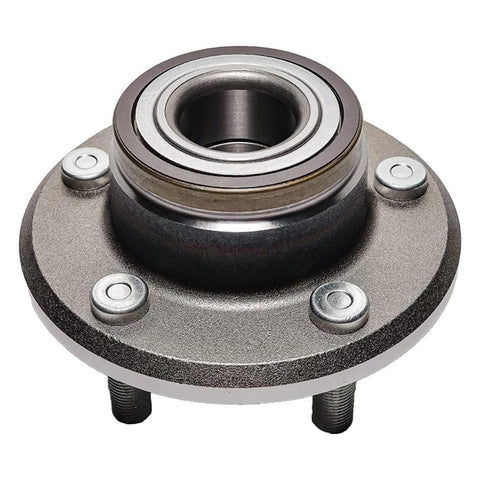 Beefed Up 4 Piece Front And Rear Wheel Bearing Hub Assembly Kit For 2008 To 2014 Dodge Challenger, 2009 To 2014 Charger, And 2009 To 2014 Chrysler 300, 5 Lug, Includes 2 Front Hubs And 2 Rear Hubs close-up view