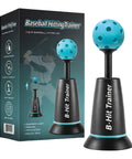Baseball Batting Trainer Machine With Metal Frame For All Skill Levels And Ages Auto Throw Realistic Ball Launch Durable Training Kit For Solo Practice And Team Drills, box and unit
