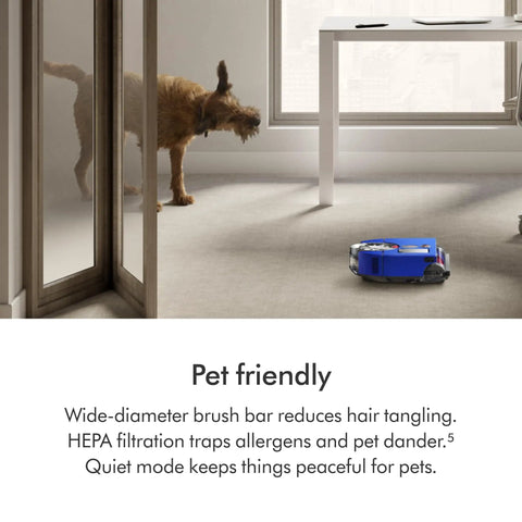 360 Vis Nav Robot Vacuum With Ridiculously Powerful Suction Twice The Power Of Other Bots On All Floor Surfaces cleaning carpet