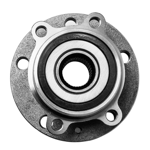 Audi Front Wheel Hub And Bearing Assembly Pair With 5 Lug And ABS Fits Audi A3 Q3 TT Quattro VW CC Passat Tiguan Beetle GTI