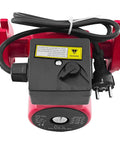 Smooth Operator Stainless Steel Three Speed Circulator Pump For Hot Water Recirculation And Home Heat Systems 230V 1 6Hp with power cord and control knob.