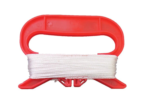 Red handle kite string winder for Rainbow Pouch Parafoil Kite Ready To Fly No Assembly Single Line Fun For Beginners And Kids Alike.