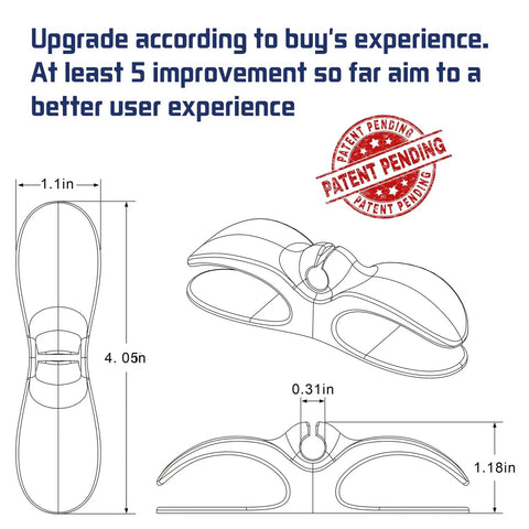 Upgraded Kitchen Cord Organizer For Appliances Cord Keeper And Winder Lets You Tidy Cords From Air Fryer To Coffee Maker With Strong Sticky Mount No More Cable Chaos BPA Free TPR Silicone And Built To Last, dimensions and design blueprint on white background