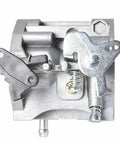 Close-up of Lawn Mower Carburetor Kit For GCV135 GCV160 GC135 GC160 Engines Replacement Part with fuel control components
