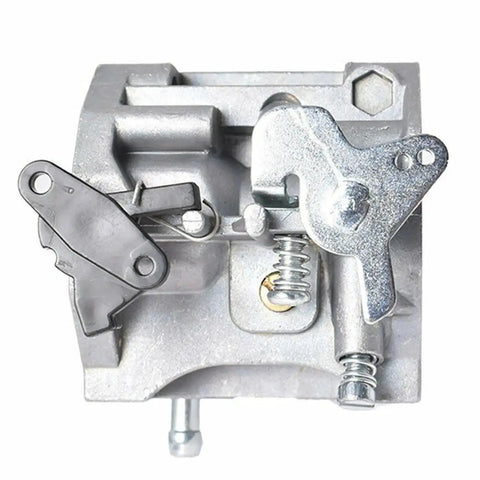 Close-up of Lawn Mower Carburetor Kit For GCV135 GCV160 GC135 GC160 Engines Replacement Part with fuel control components