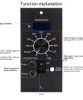 Digital Pro Controller Replacement For Pellet Grills With Meat Probes And Thermostat Board Sensor Fits Traeger BAC236 Grill Parts LED Display