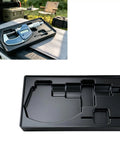 Micrometer Storage Case Compatible with Mitutoyo 293-821-30 Digital Caliper, black plastic, designed for organized tool storage.