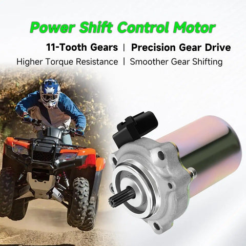 Electric Power Shift Motor With Angle Sensor Replacement Direct Fit For Honda Rancher 420 TRX420TE Foreman Rubicon 500 TRX500FE ATV Quad
