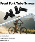 Hex Wrench Set For Electric Scooters And Skateboards With M5 Thread Front Fork Bolts And 10mm Length Handlebar Screws Replacement Hardware For Quick And Easy Repairs On The Go