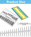 Stainless Steel Watch Band Pins Kit With Link Pin Remover Tool 360 Pcs 18 Sizes Range From 8mm To 25mm Durable Spring Bar Repair Set For Pro Watchmakers And DIYers