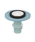 P6000-ECR-WS1 1.6 GPF Aquaflush Closet Repair Kit with Quiet Go Blue Dual Seal Diaphragm visible in blue and white.