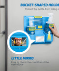 Portable Eye Wash Station Kit With Eyewash Bottles And Wall Mount Bracket Self Contained Emergency Eyewash Unit With Mirror