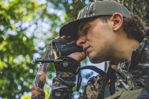 Kick Ass Hunting Rangefinder With Crisp 6x Magnification Scopes For Deep Woods Shootin Up To 600 Yard Range And Boss Accuracy For Serious Outdoor Adventures And Trail Stalkin Days