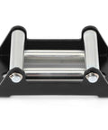 Beefed Up Heavy Duty Winch Roller Fairlead 110mm Hole Distance Galvanized Cable Guide For ATV Truck Or Off Road Use Reduces Friction And Wear Extends Winch Cable Life With Universal Mount Fit.