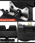 Trunk Latch And Tailgate Lock Actuator For Hyundai Santa Fe Santa Fe XL Santa Fe Sport Kia Sedona And Sorento Direct Fit Replacement 2013-2021