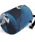 Yacht Print Insulated Cooler Bag For Travel And Outdoors, Leakproof Food Cooler With Padded Straps, side view
