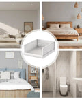 Stackable Closet Organizers Supercharge Your Home Storage Routine With Durable Wardrobe Bins in a modern living space.