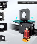 Direct Drive Upgrade Bracket Kit For Ender 3 V2 Pro And Ender 3, Also Fits Voxelab Aquila 3D Printer, shown with stable structure and components