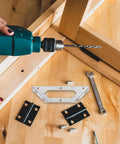4 Pack Stainless Steel Corner Brackets for Cabinets and Shelves, Heavy Duty 90 Degree Angles, Impact Resistant, Non Deformation Support